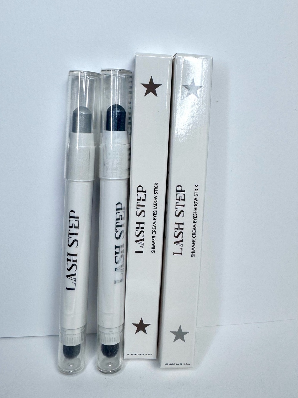Shimmer Cream Eyeshadow Stick Pair - Glacier and Granite NWT